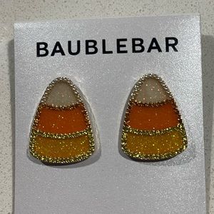 BaubleBar Candy Corn Large Stud Earring Halloween